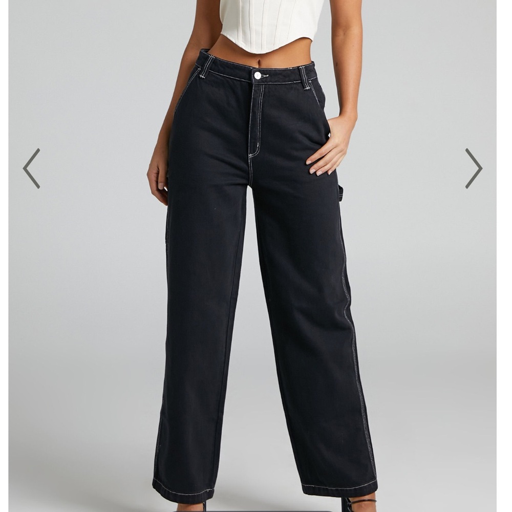 Abrand Jeans Carrie Cargo black Jean